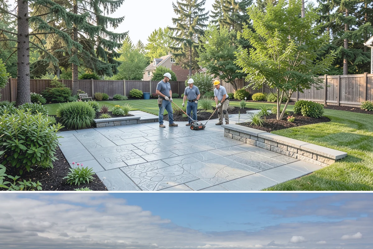Walkway Installation in University Place, Pierce County, WA - Best installed spring through fall.