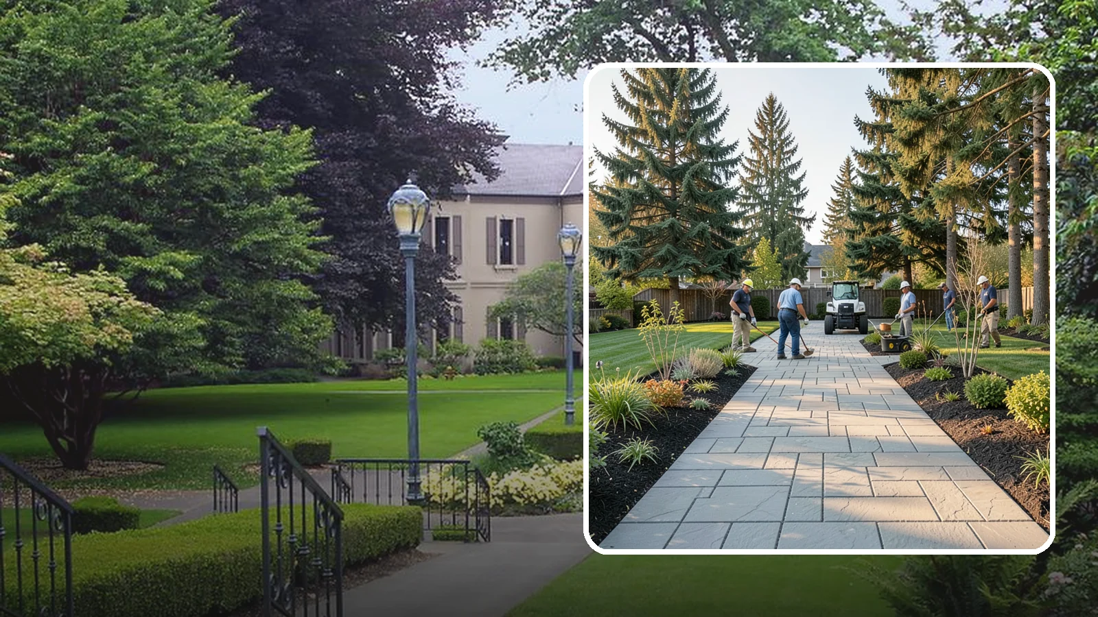 Walkway Installation in Woodinville, King County, WA - Durable paver and stone walkways that connect your spaces with safe, attractive, low-maintenance paths.