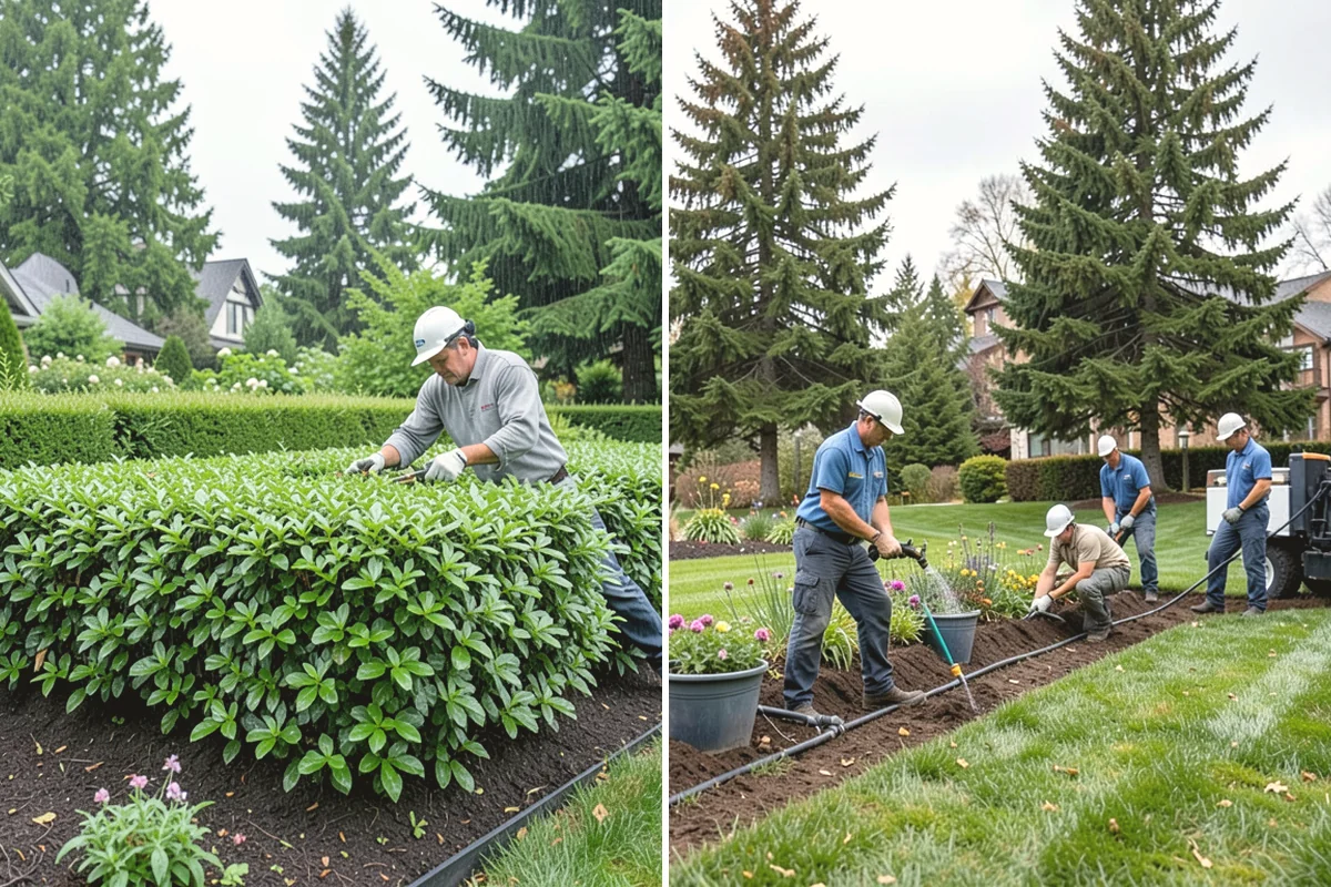 Walkway Installation in Yarrow Point, King County, WA - Lay out the path and width