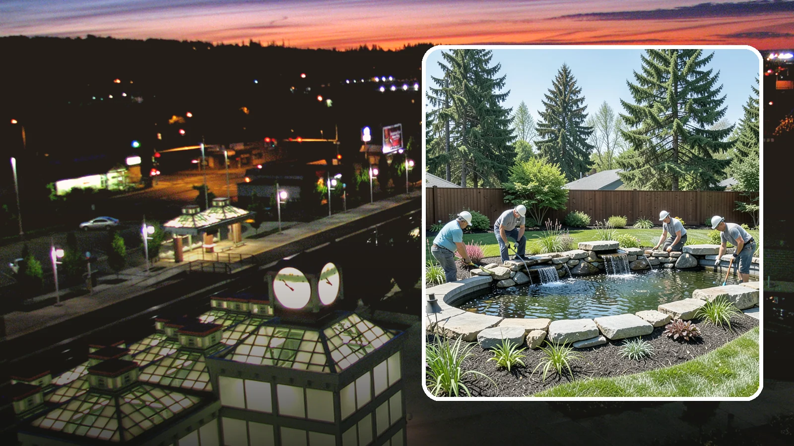 Water Feature Installation in Auburn, King County, WA - Custom water features - ponds, waterfalls, and fountains - that bring sound, movement, and serenity to your yard.