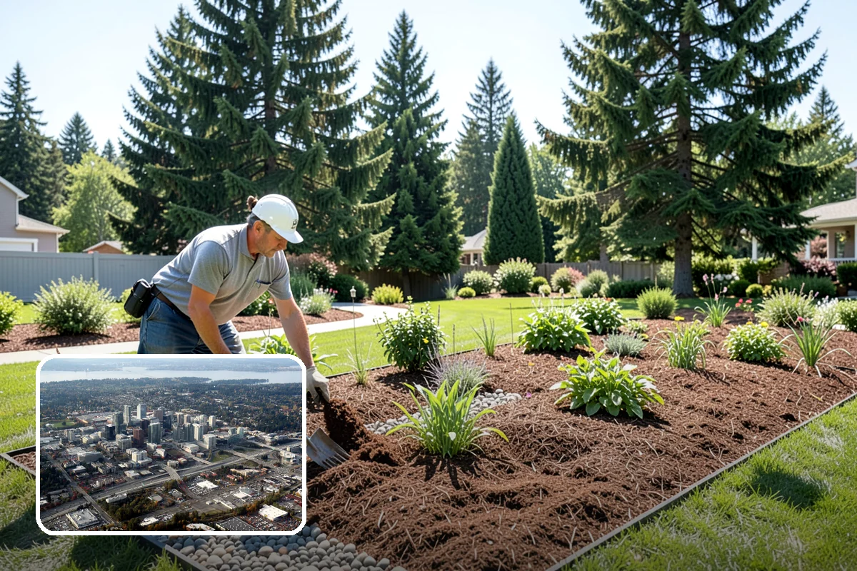 Water Feature Installation in Bellevue, King County, WA - Soothing sound and movement