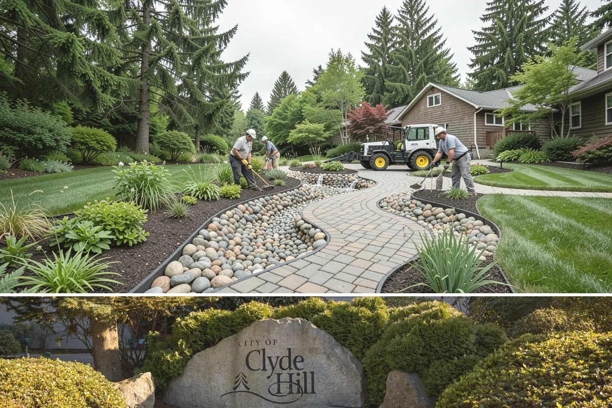 Water Feature Installation in Clyde Hill, King County, WA - Best built spring through fall.