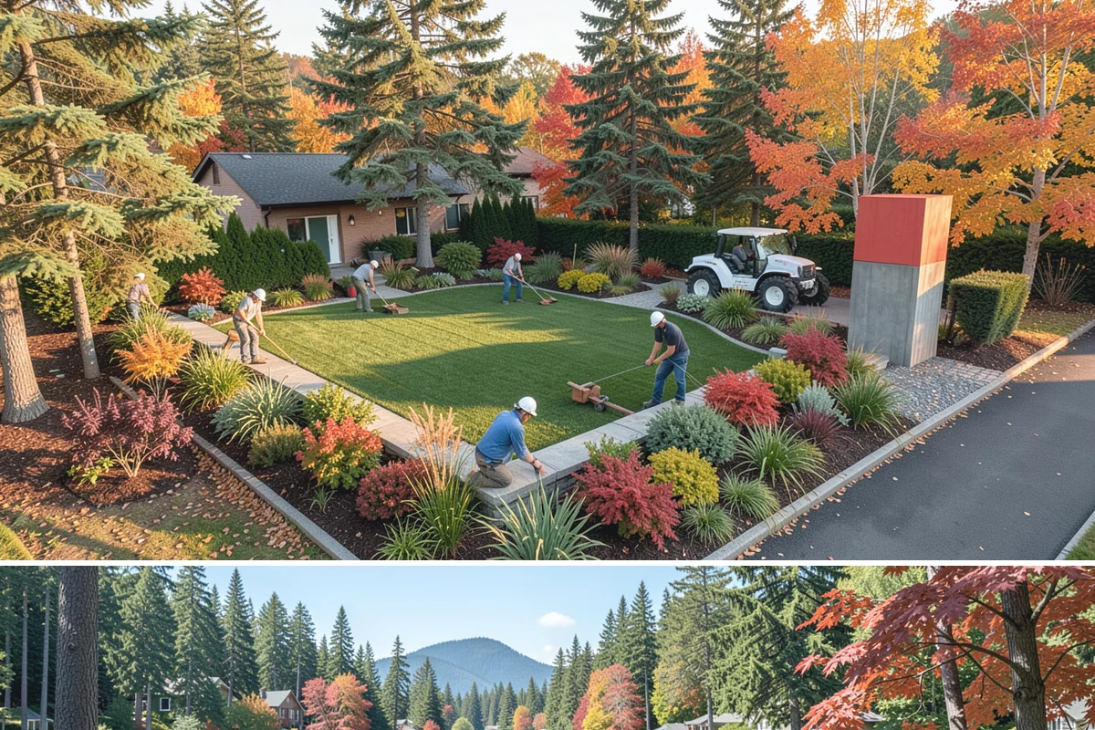 Water Feature Installation in Covington, King County, WA - Best built spring through fall.