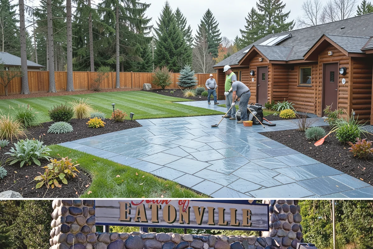 Water Feature Installation in Eatonville, Pierce County, WA - Best built spring through fall.