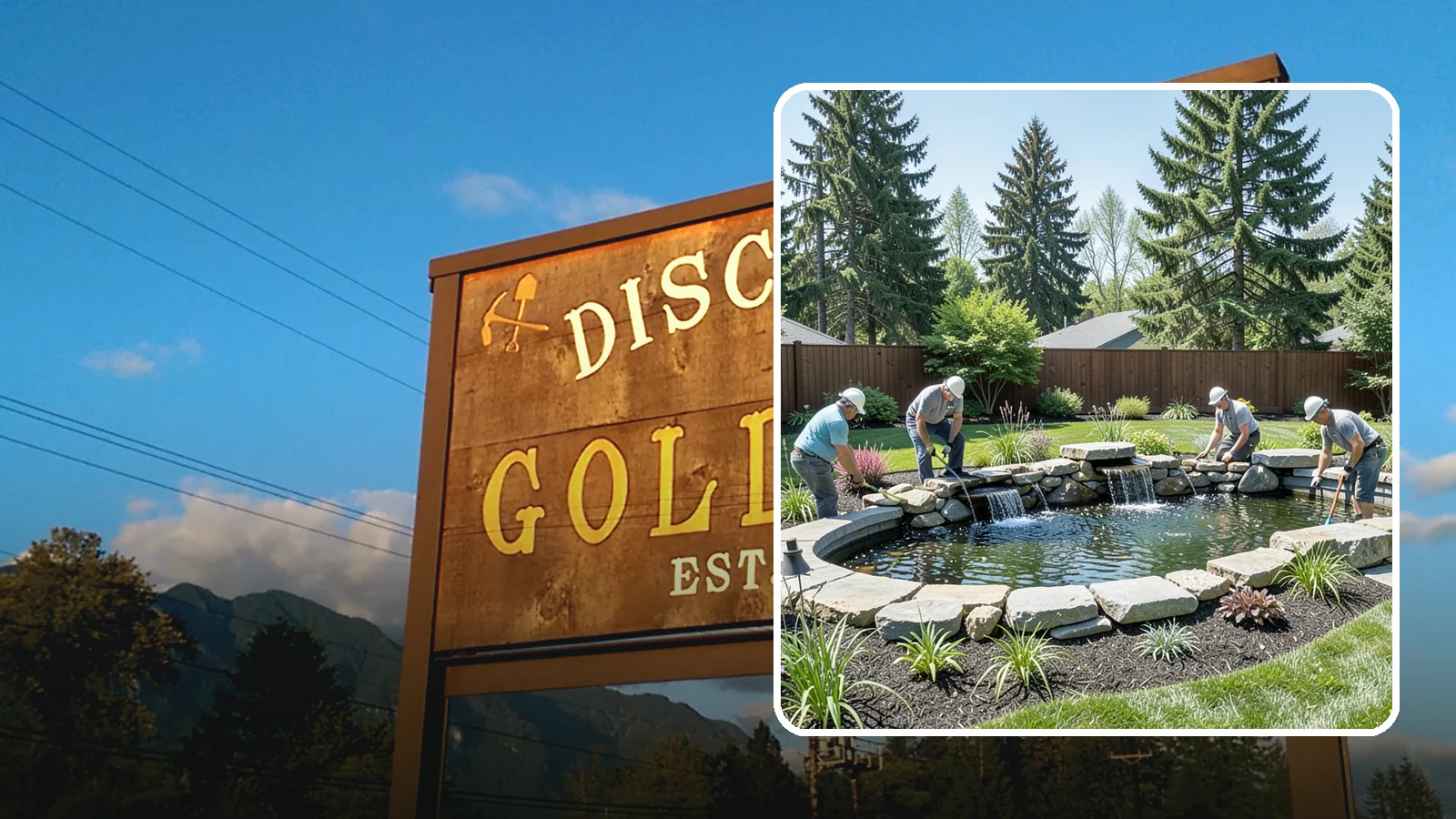 Water Feature Installation in Gold Bar, Snohomish County, WA - Custom water features - ponds, waterfalls, and fountains - that bring sound, movement, and serenity to your yard.