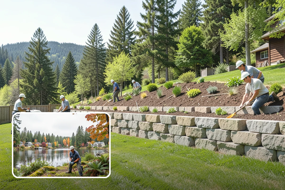 Water Feature Installation in La Conner, Skagit County, WA - Soothing sound and movement