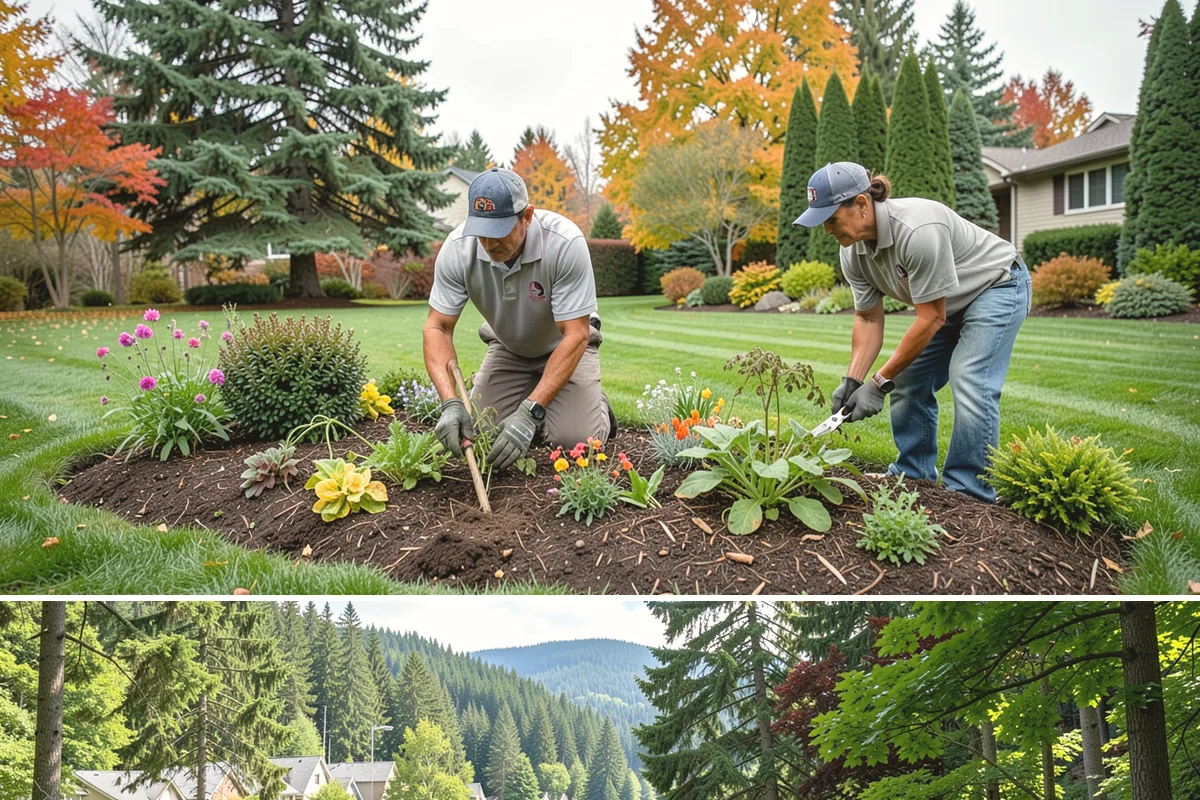 Water Feature Installation in Lake Forest Park, King County, WA - Best built spring through fall.
