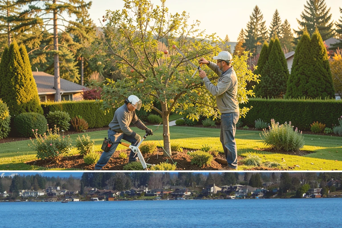 Water Feature Installation in Lake Stevens, Snohomish County, WA - Best built spring through fall.