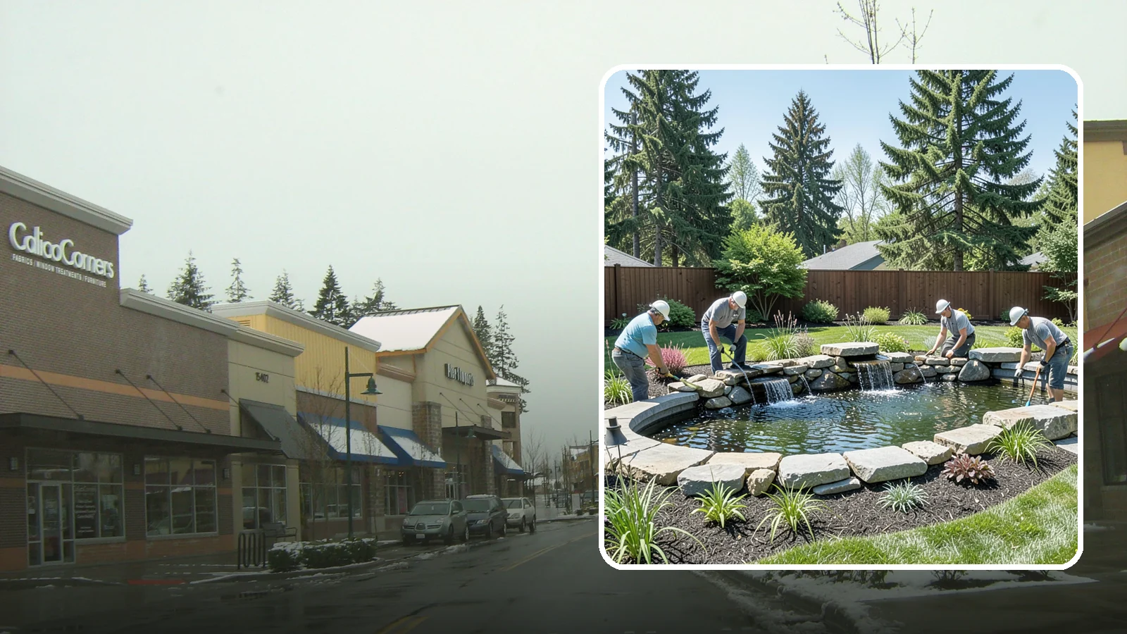 Water Feature Installation in Mill Creek, Snohomish County, WA - Custom water features - ponds, waterfalls, and fountains - that bring sound, movement, and serenity to your yard.
