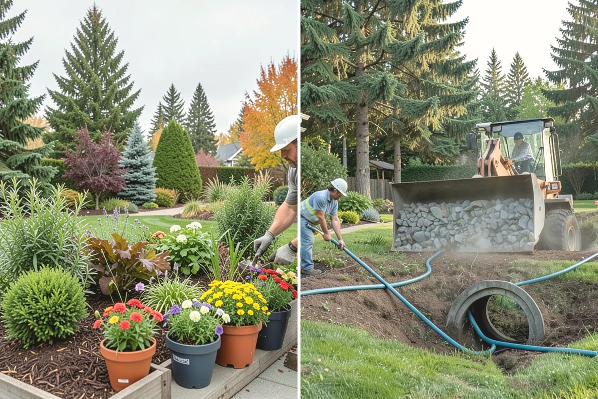 Water Feature Installation in Mill Creek, Snohomish County, WA - Design the feature type and location
