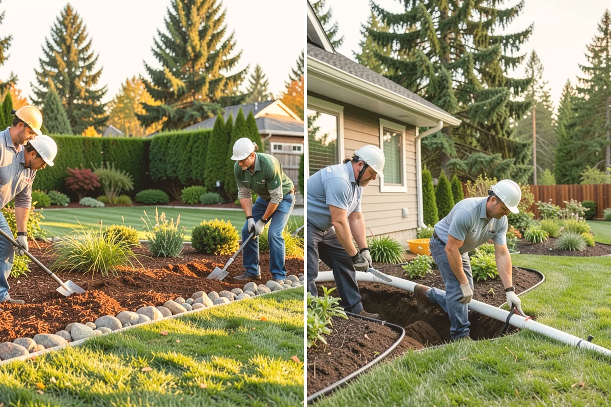 Water Feature Installation in Milton, King County, WA - Design the feature type and location