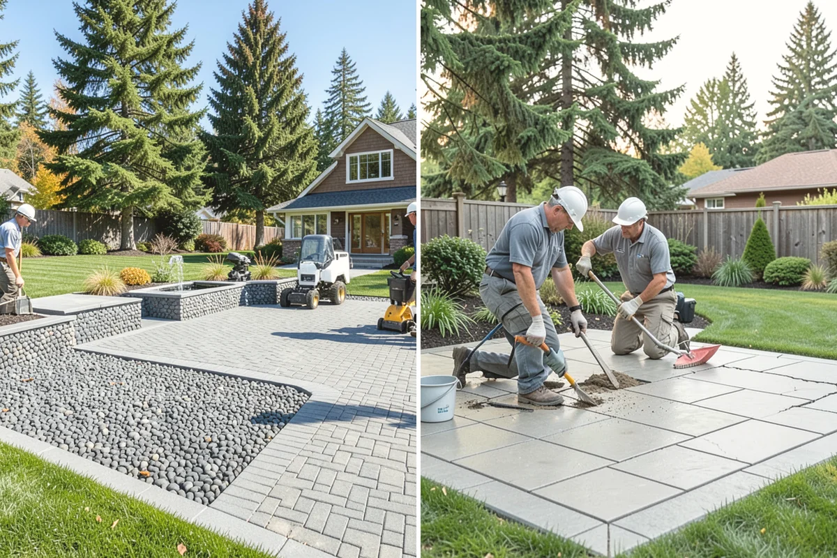 Water Feature Installation in Mountlake Terrace, Snohomish County, WA - Design the feature type and location