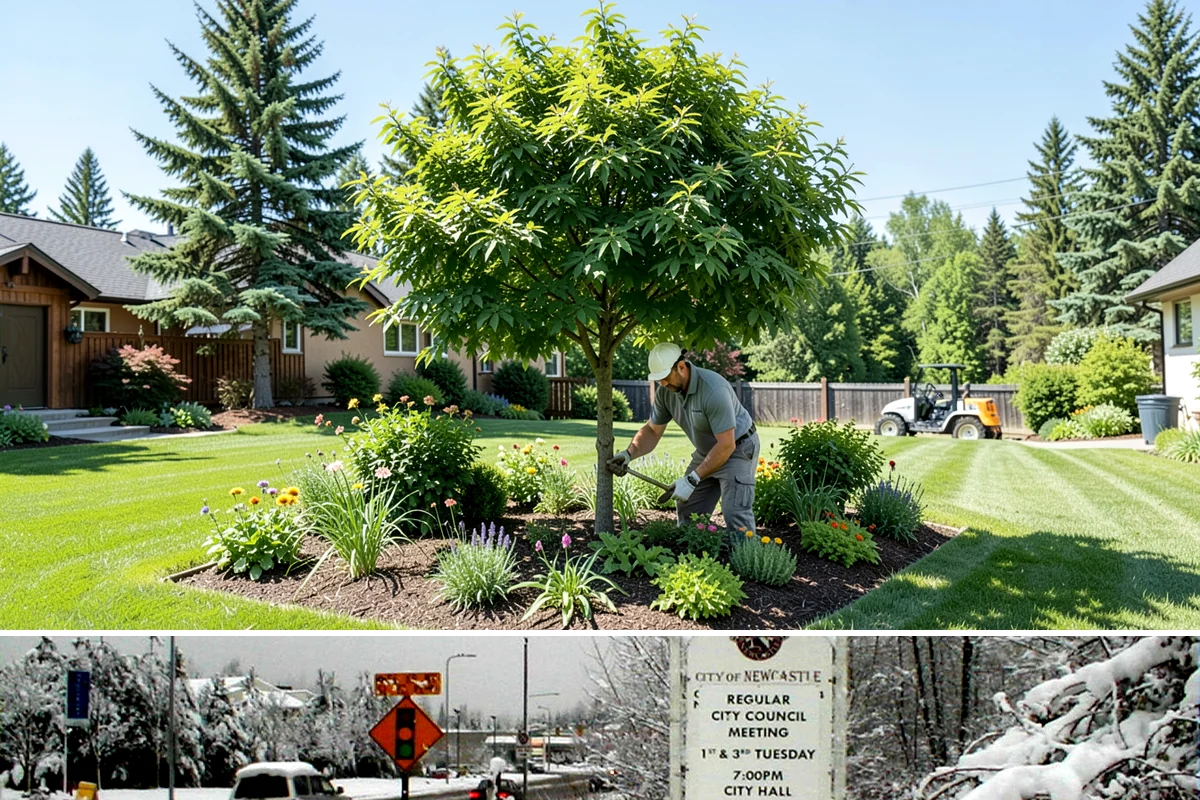 Water Feature Installation in Newcastle, King County, WA - Best built spring through fall.