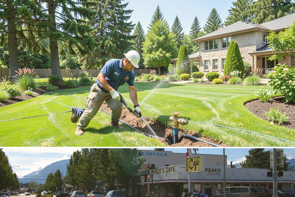 Water Feature Installation in North Bend, King County, WA - Best built spring through fall.