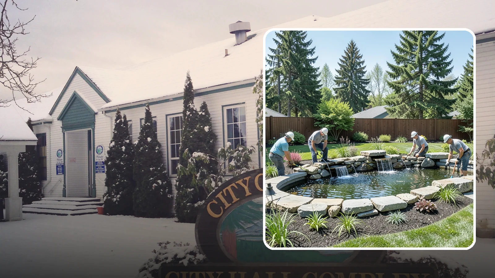 Water Feature Installation in Pacific, King County, WA - Custom water features - ponds, waterfalls, and fountains - that bring sound, movement, and serenity to your yard.