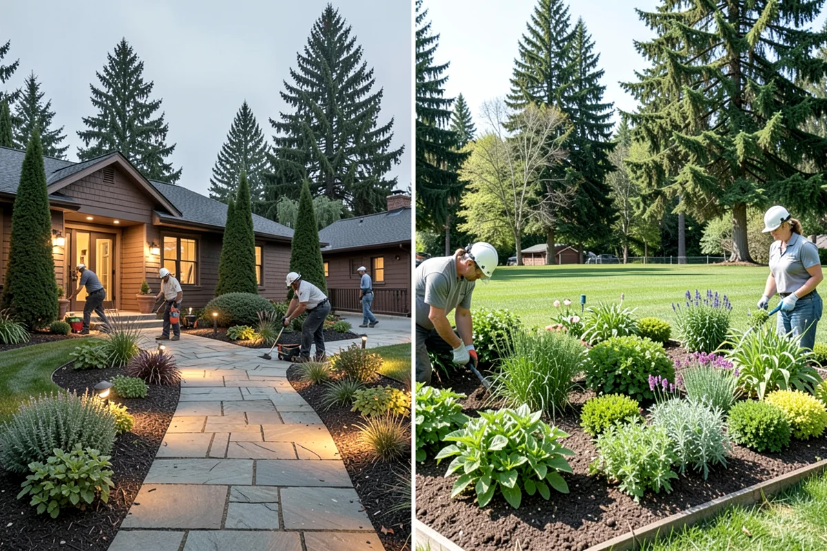 Water Feature Installation in SeaTac, King County, WA - Design the feature type and location