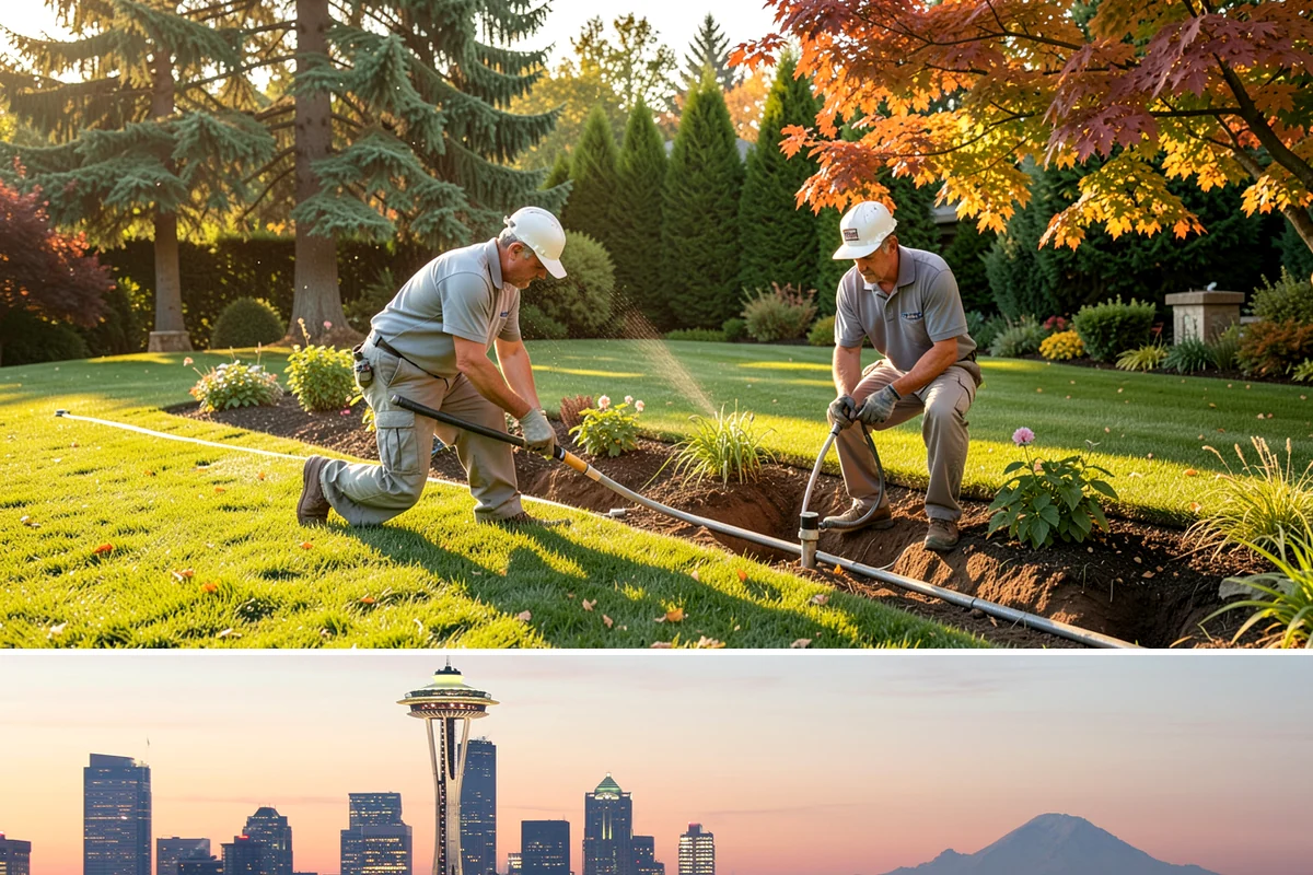 Water Feature Installation in Seattle, King County, WA - Best built spring through fall.