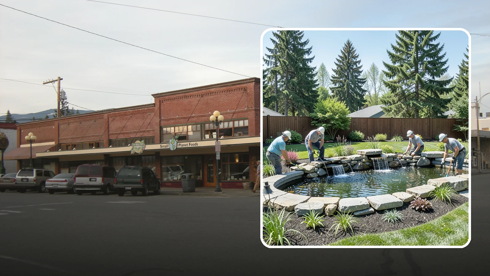Water Feature Installation in Sedro-Woolley, Skagit County, WA - Custom water features - ponds, waterfalls, and fountains - that bring sound, movement, and serenity to your yard.