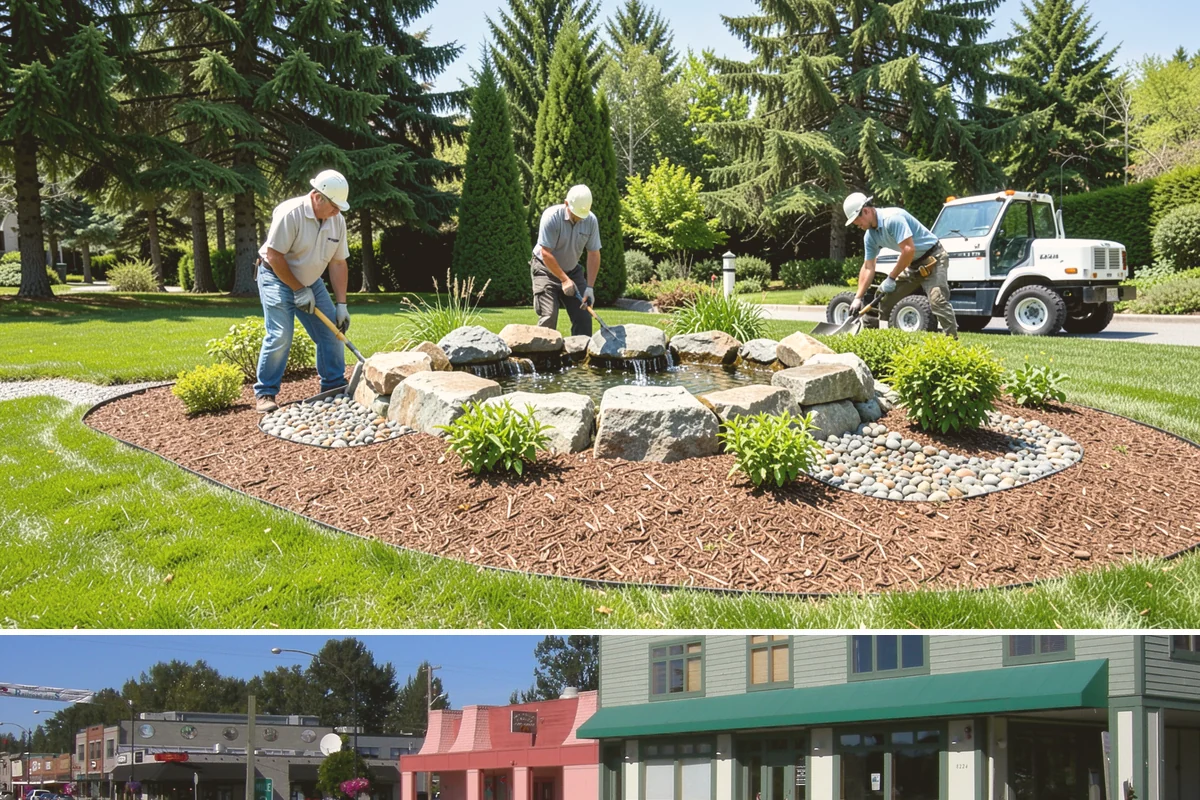 Water Feature Installation in Snoqualmie, King County, WA - Best built spring through fall.