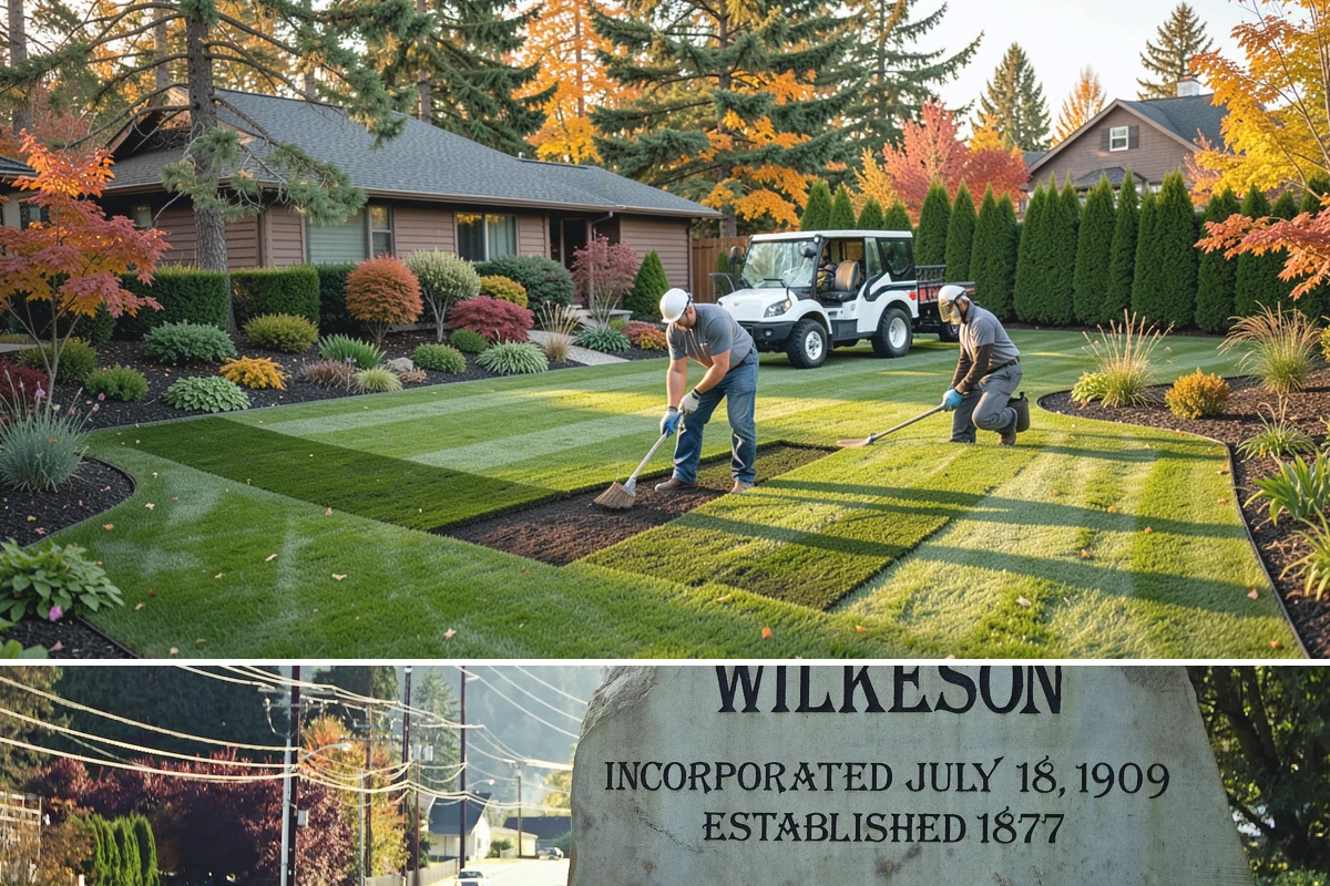 Water Feature Installation in Wilkeson, Pierce County, WA - Best built spring through fall.