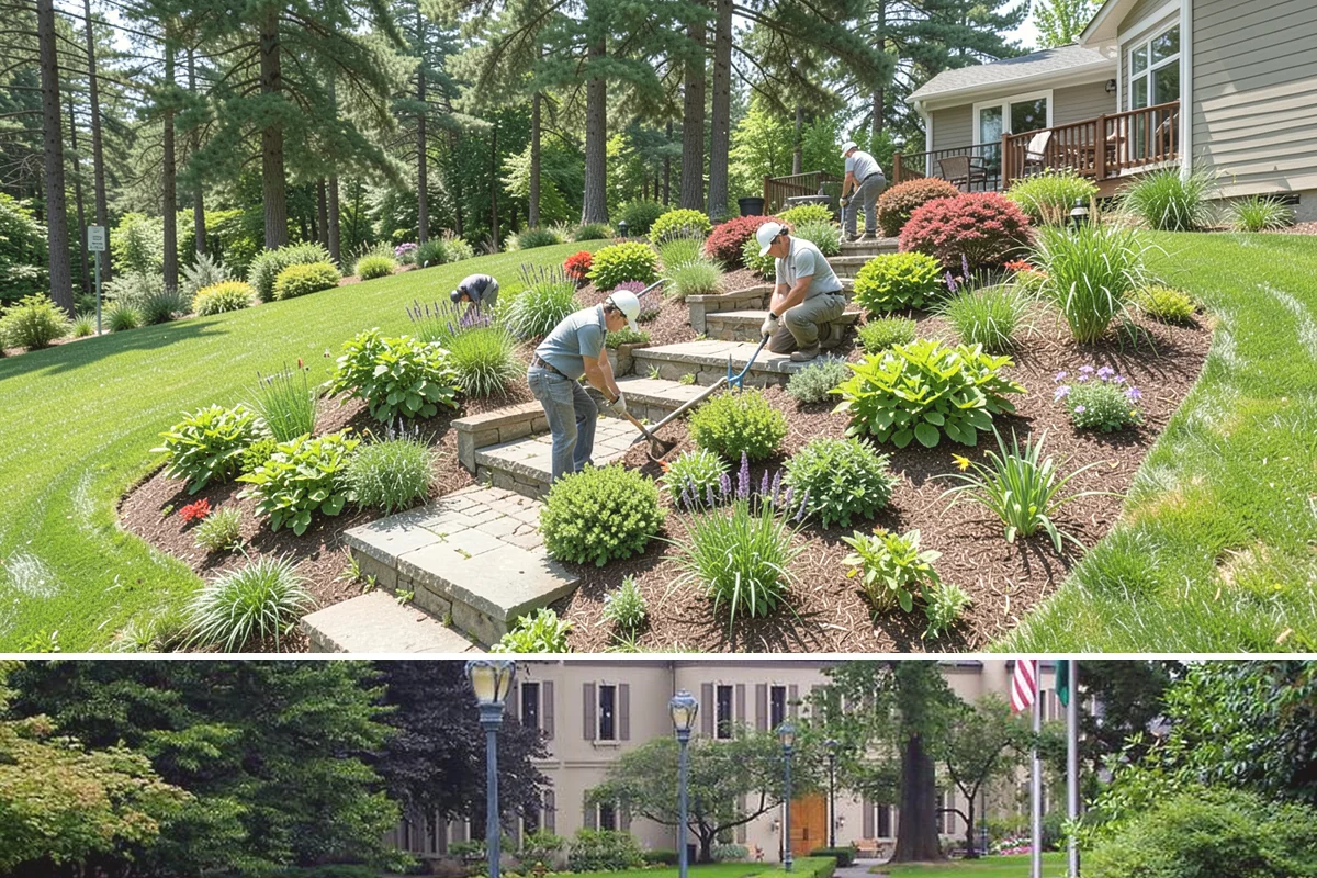 Water Feature Installation in Woodinville, King County, WA - Best built spring through fall.