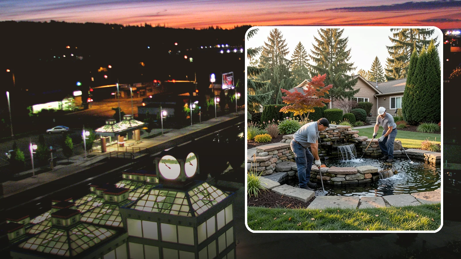 Water Feature Maintenance in Auburn, King County, WA - We keep ponds, fountains, and bubbling features clean, balanced, and running smoothly through every Northwest season.