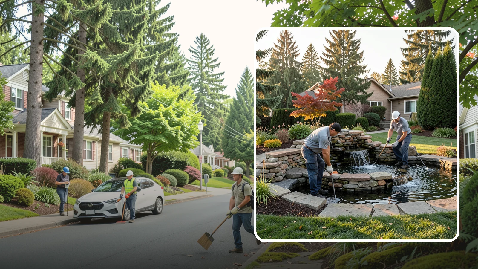 Water Feature Maintenance in Beaux Arts Village, King County, WA - We keep ponds, fountains, and bubbling features clean, balanced, and running smoothly through every Northwest season.