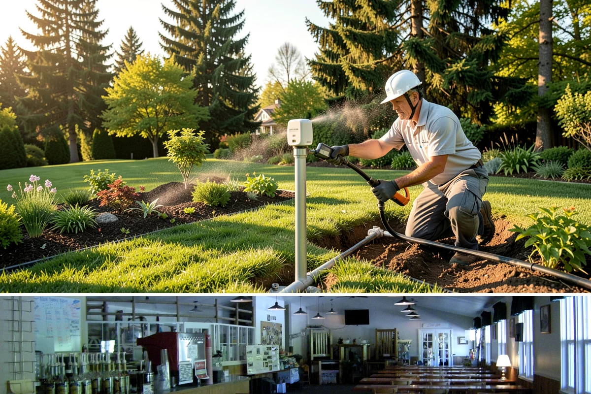 Water Feature Maintenance in Black Diamond, King County, WA - Maintenance is valuable year-round, with heavier service in fall for leaf and needle drop and spring cleanups after winter debris...