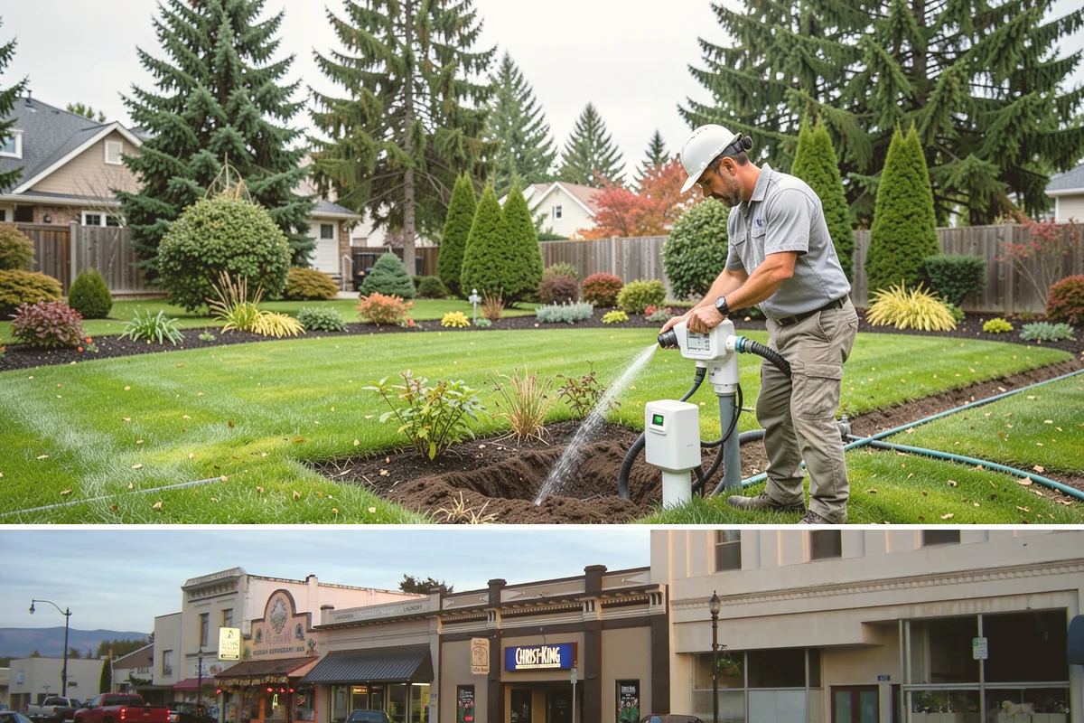 Water Feature Maintenance in Burlington, Skagit County, WA - Maintenance is valuable year-round, with heavier service in fall for leaf and needle drop and spring cleanups after winter debris...