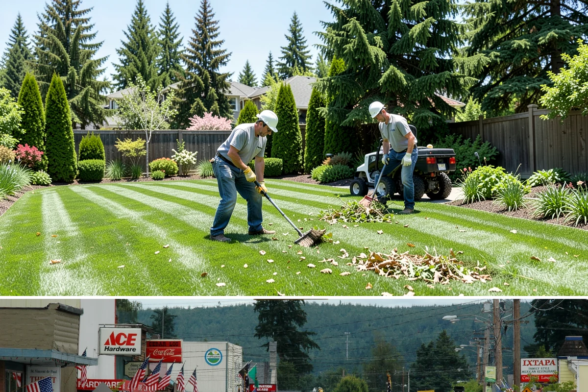 Water Feature Maintenance in Carnation, King County, WA - Maintenance is valuable year-round, with heavier service in fall for leaf and needle drop and spring cleanups after winter debris...