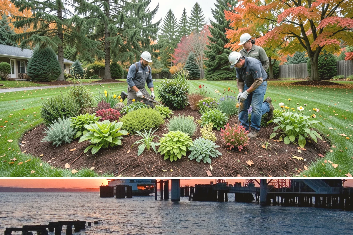 Water Feature Maintenance in Edmonds, Snohomish County, WA - Maintenance is valuable year-round, with heavier service in fall for leaf and needle drop and spring cleanups after winter debris...