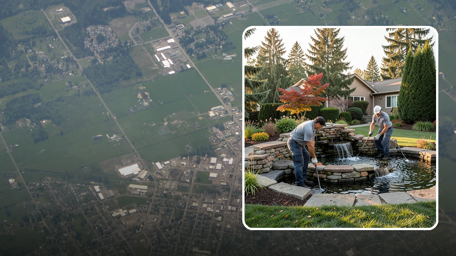 Water Feature Maintenance in Enumclaw, King County, WA - We keep ponds, fountains, and bubbling features clean, balanced, and running smoothly through every Northwest season.