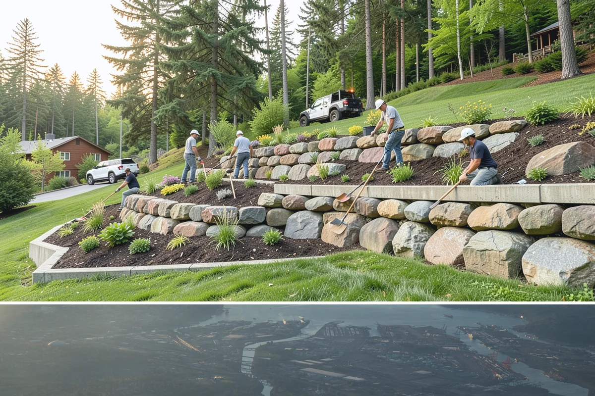 Water Feature Maintenance in Fife, Pierce County, WA - Maintenance is valuable year-round, with heavier service in fall for leaf and needle drop and spring cleanups after winter debris...