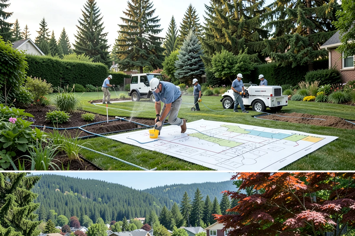 Water Feature Maintenance in Index, Snohomish County, WA - Maintenance is valuable year-round, with heavier service in fall for leaf and needle drop and spring cleanups after winter debris...