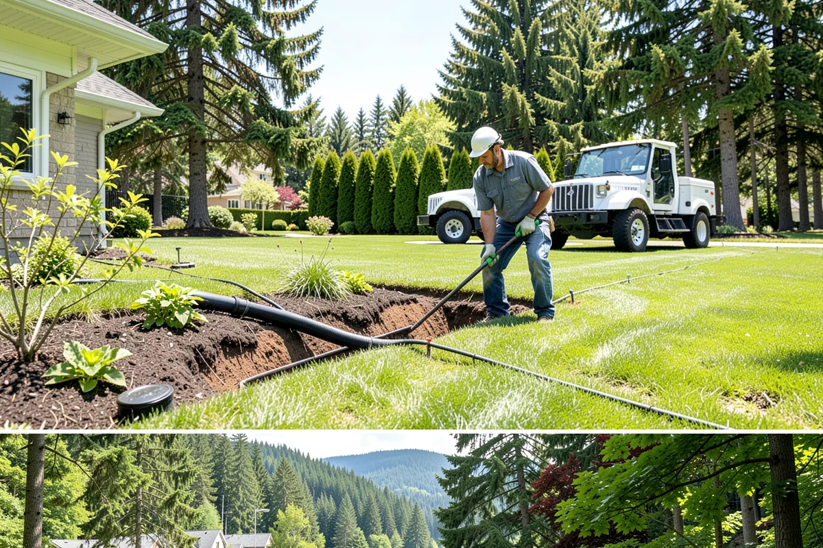 Water Feature Maintenance in Lake Forest Park, King County, WA - Maintenance is valuable year-round, with heavier service in fall for leaf and needle drop and spring cleanups after winter debris...