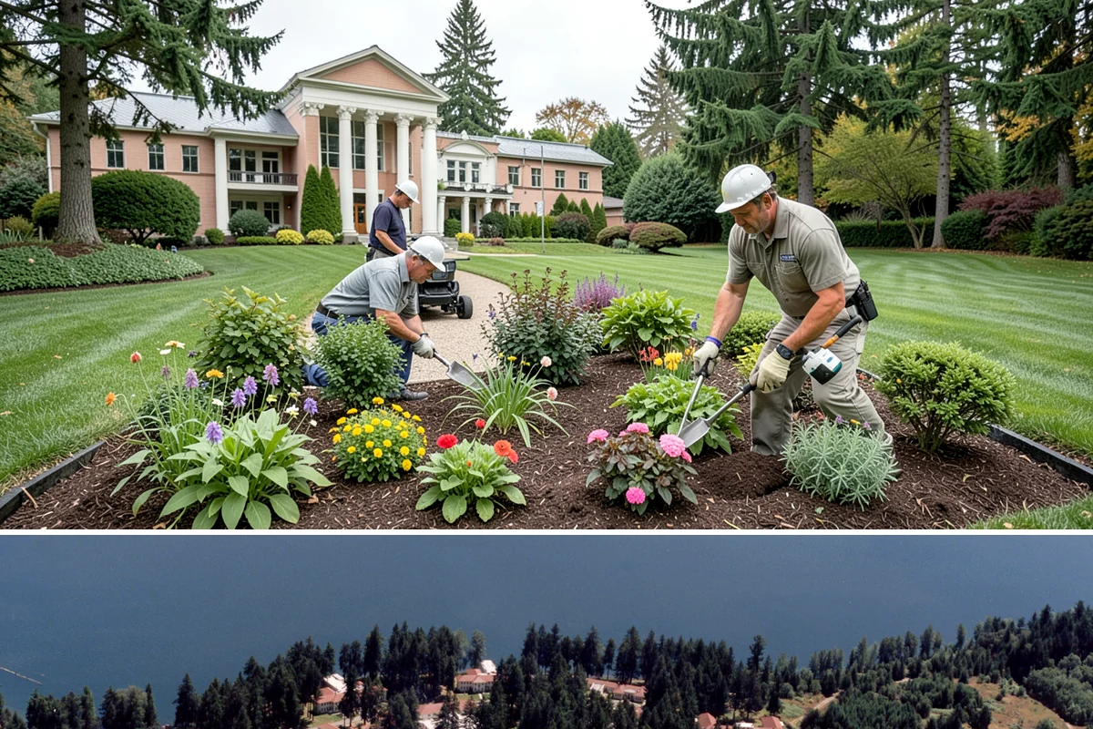 Water Feature Maintenance in Lakewood, Pierce County, WA - Maintenance is valuable year-round, with heavier service in fall for leaf and needle drop and spring cleanups after winter debris...