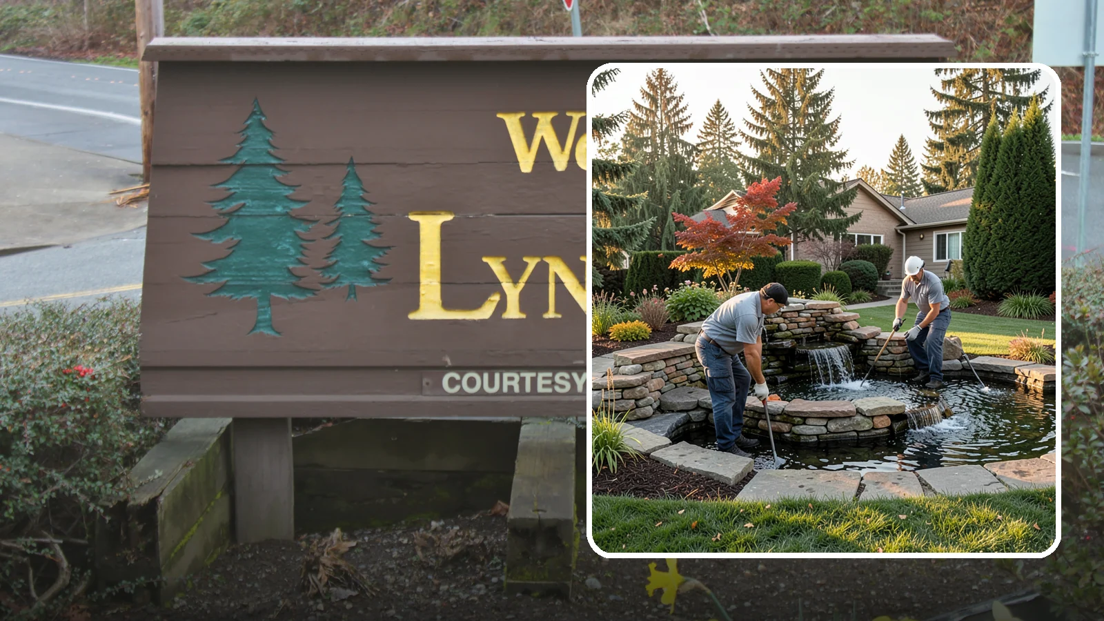 Water Feature Maintenance in Lynnwood, Snohomish County, WA - We keep ponds, fountains, and bubbling features clean, balanced, and running smoothly through every Northwest season.