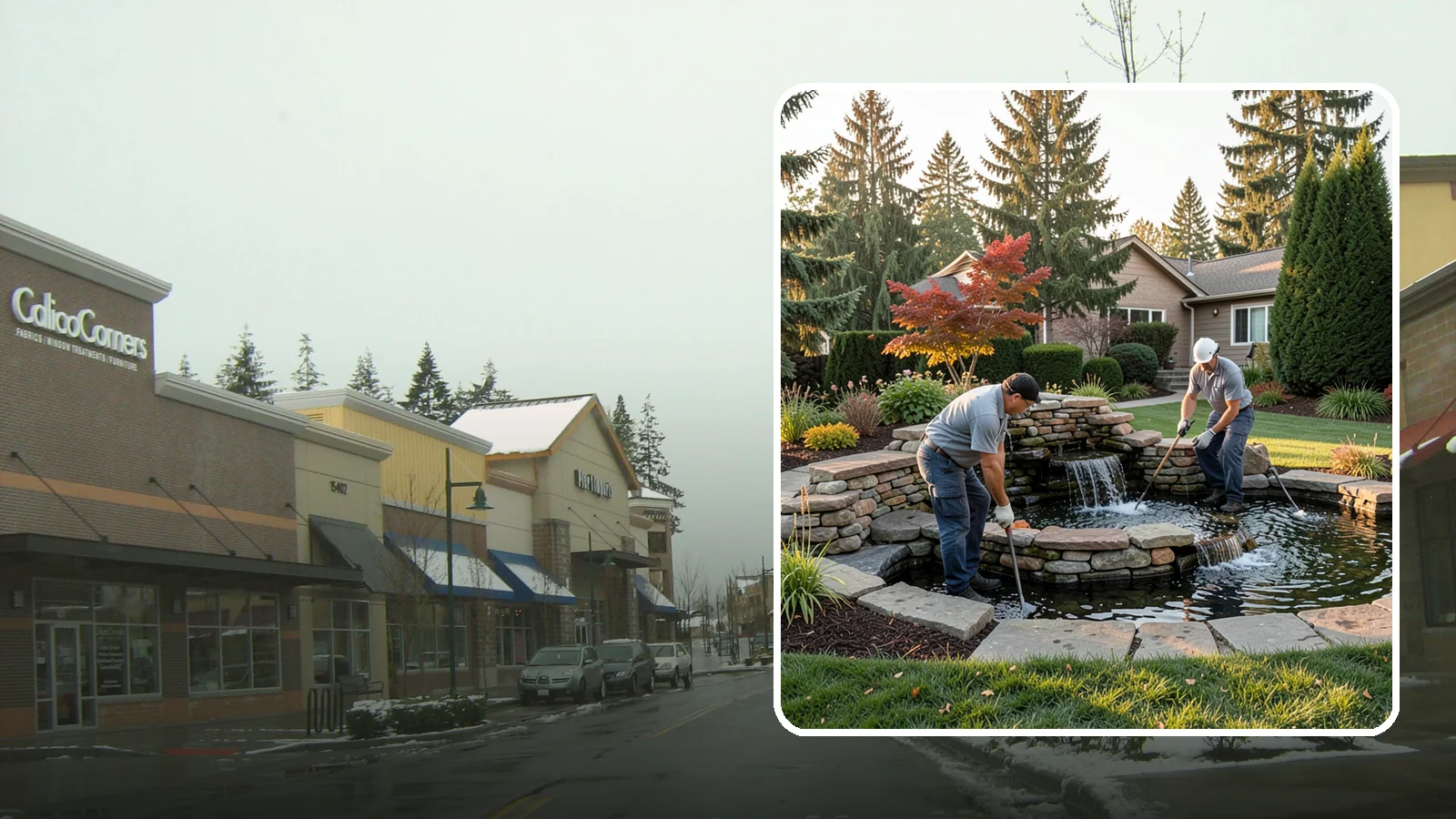Water Feature Maintenance in Mill Creek, Snohomish County, WA - We keep ponds, fountains, and bubbling features clean, balanced, and running smoothly through every Northwest season.