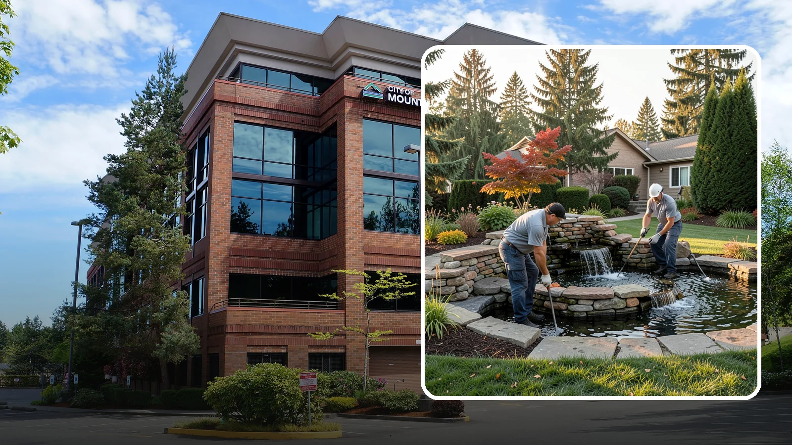Water Feature Maintenance in Mountlake Terrace, Snohomish County, WA - We keep ponds, fountains, and bubbling features clean, balanced, and running smoothly through every Northwest season.