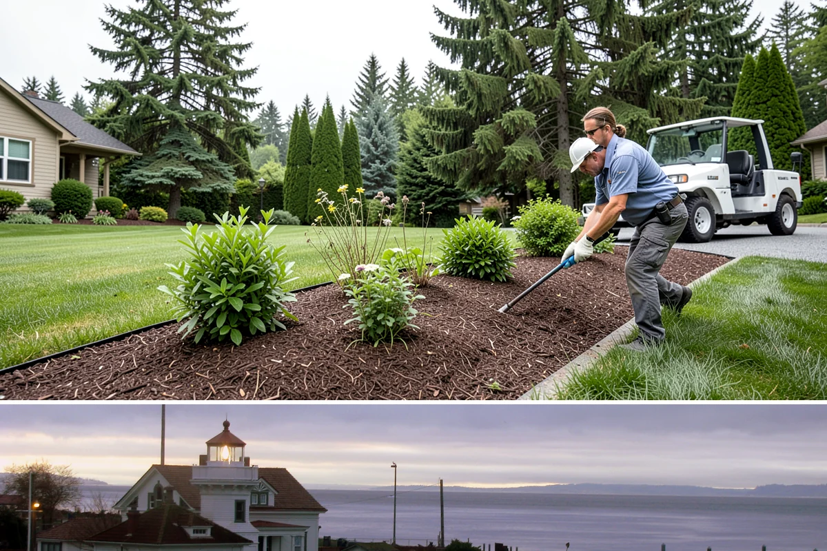 Water Feature Maintenance in Mukilteo, Snohomish County, WA - Maintenance is valuable year-round, with heavier service in fall for leaf and needle drop and spring cleanups after winter debris...