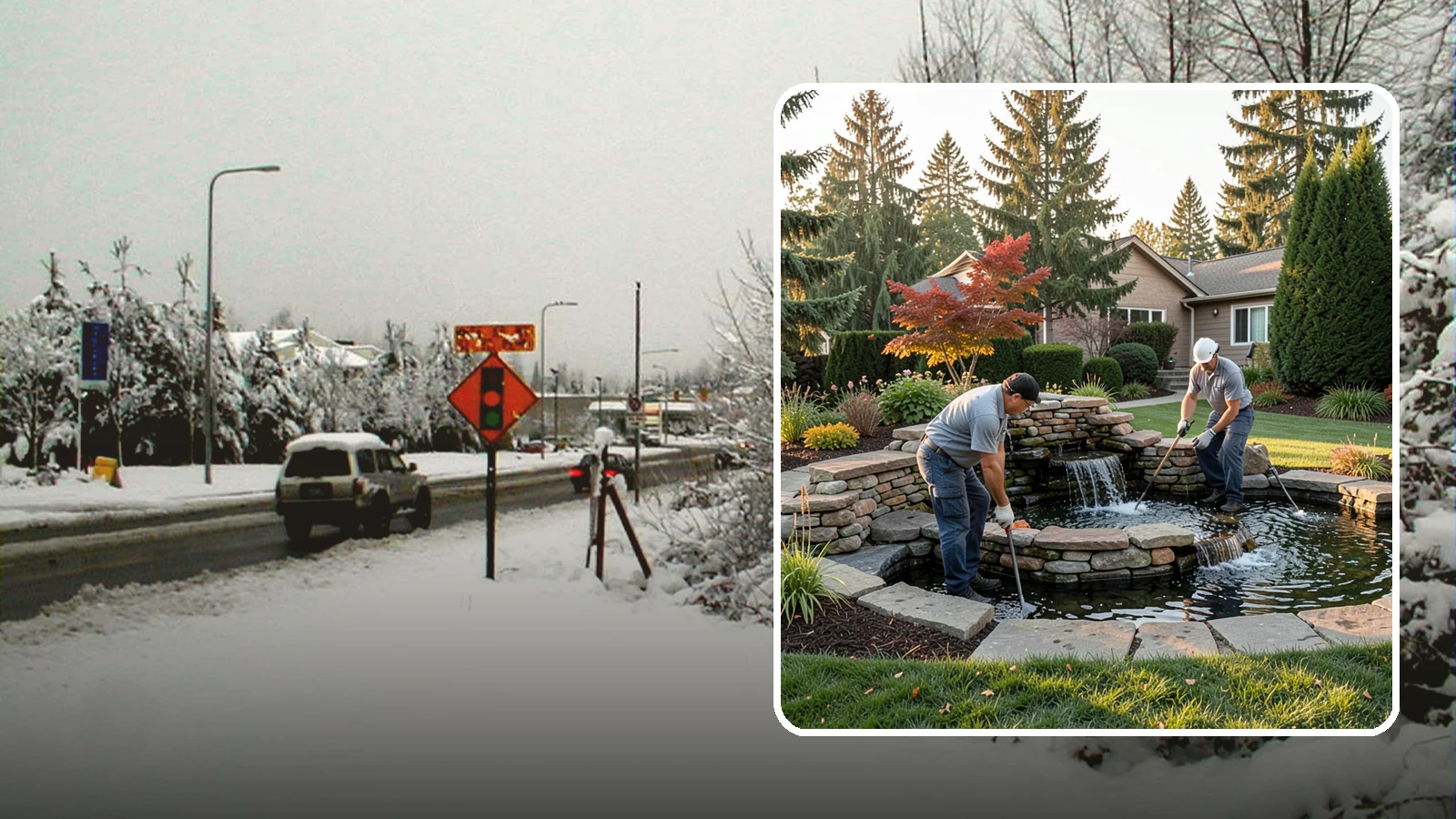 Water Feature Maintenance in Newcastle, King County, WA - We keep ponds, fountains, and bubbling features clean, balanced, and running smoothly through every Northwest season.