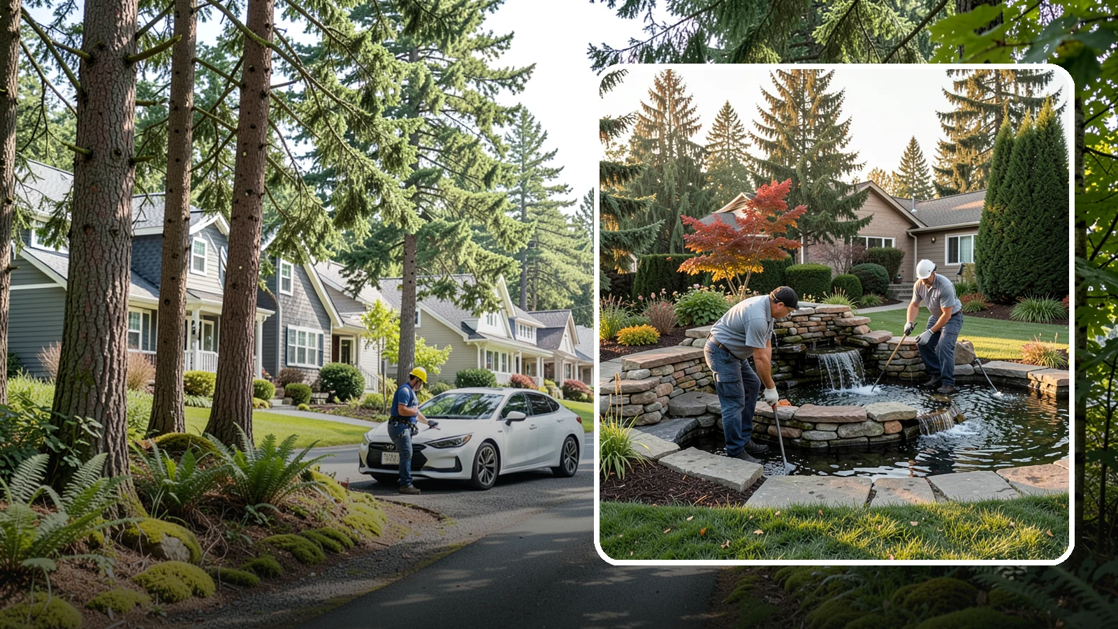 Water Feature Maintenance in Normandy Park, King County, WA - We keep ponds, fountains, and bubbling features clean, balanced, and running smoothly through every Northwest season.