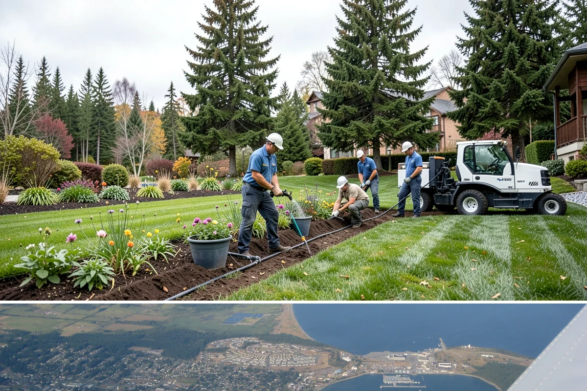 Water Feature Maintenance in Oak Harbor, Island County, WA - Maintenance is valuable year-round, with heavier service in fall for leaf and needle drop and spring cleanups after winter debris...
