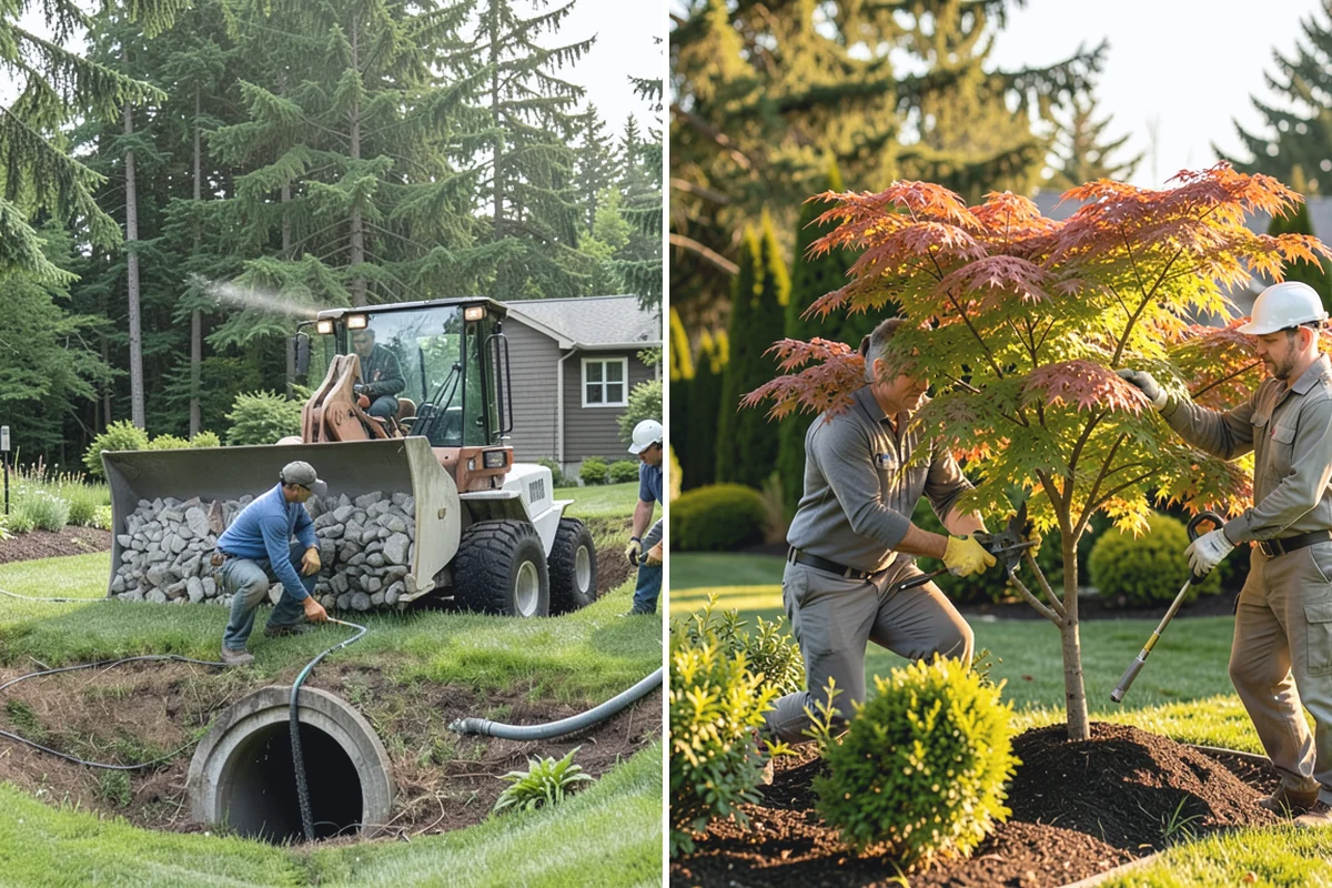 Water Feature Maintenance in Redmond, King County, WA - Inspect the pump, filter, liner, and plumbing