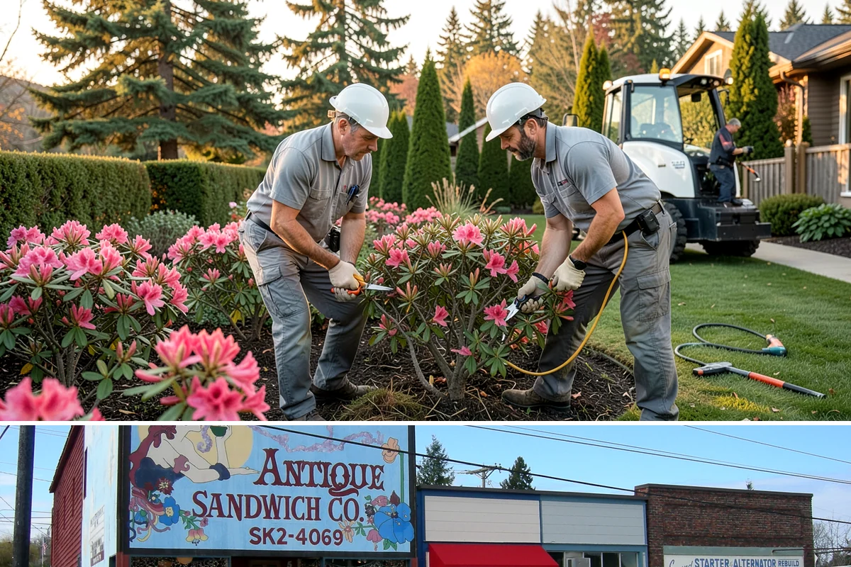Water Feature Maintenance in Ruston, Pierce County, WA - Maintenance is valuable year-round, with heavier service in fall for leaf and needle drop and spring cleanups after winter debris...