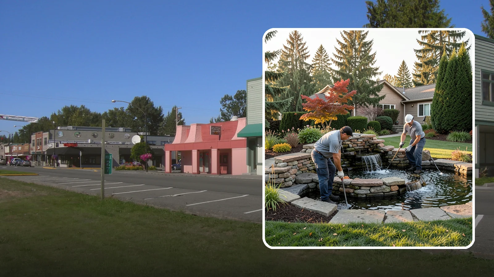 Water Feature Maintenance in Snoqualmie, King County, WA - We keep ponds, fountains, and bubbling features clean, balanced, and running smoothly through every Northwest season.
