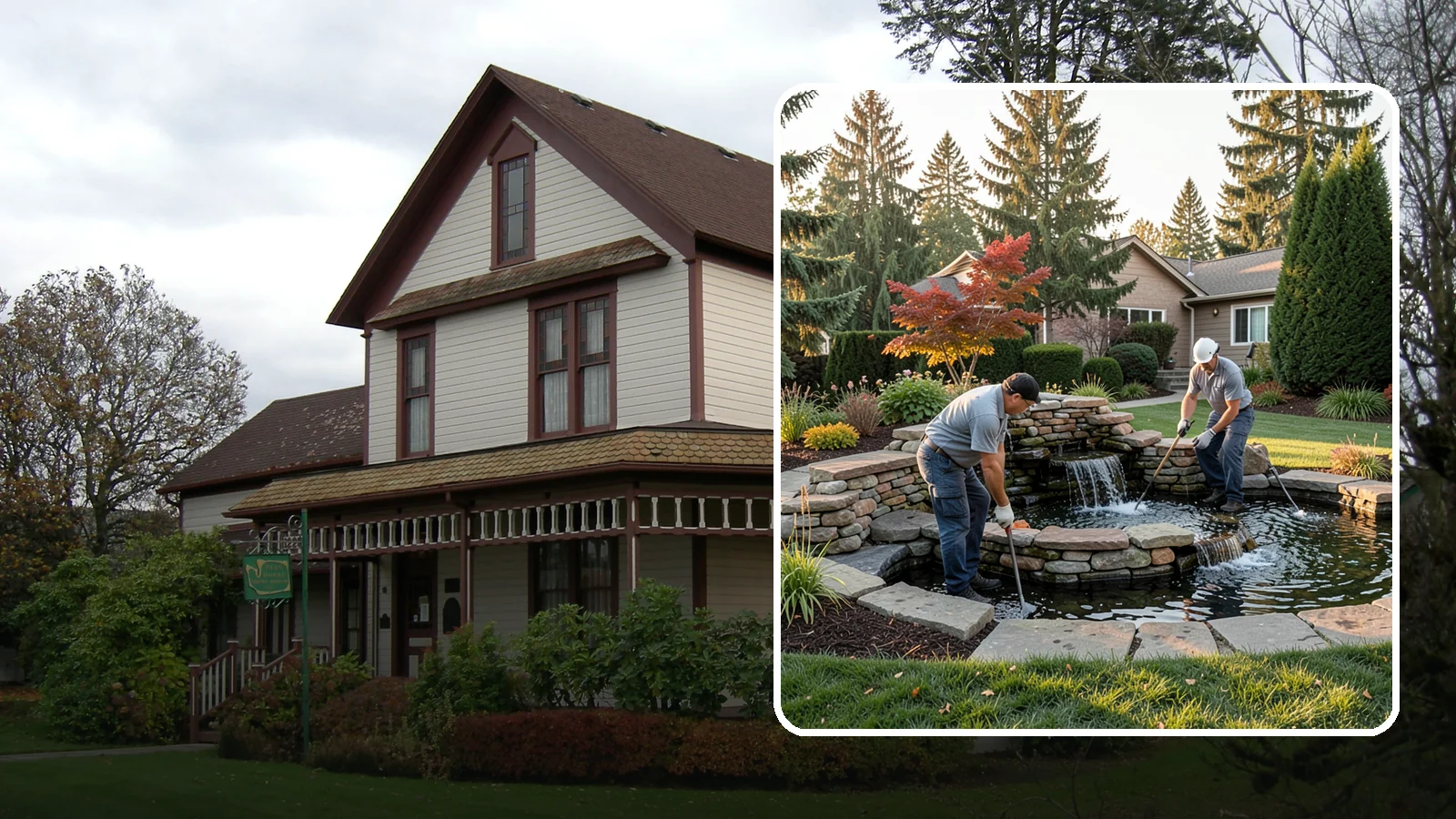 Water Feature Maintenance in Sumner, Pierce County, WA - We keep ponds, fountains, and bubbling features clean, balanced, and running smoothly through every Northwest season.