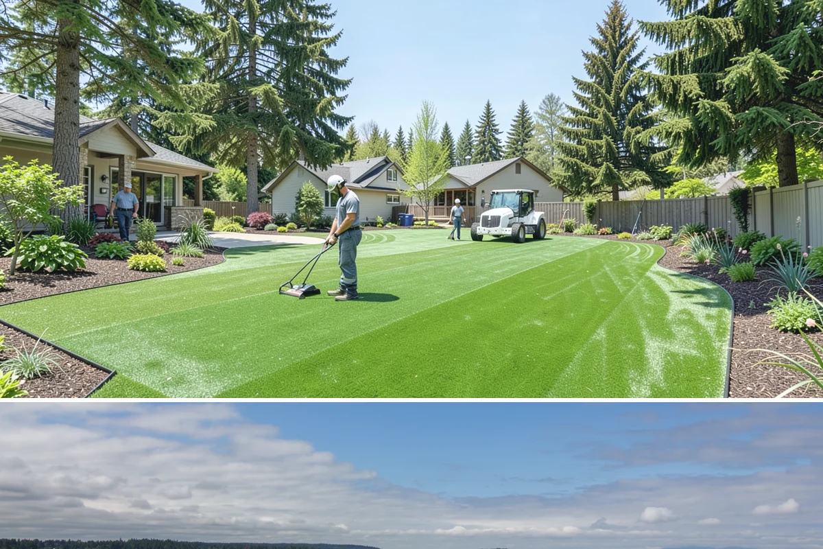 Water Feature Maintenance in University Place, Pierce County, WA - Maintenance is valuable year-round, with heavier service in fall for leaf and needle drop and spring cleanups after winter debris...