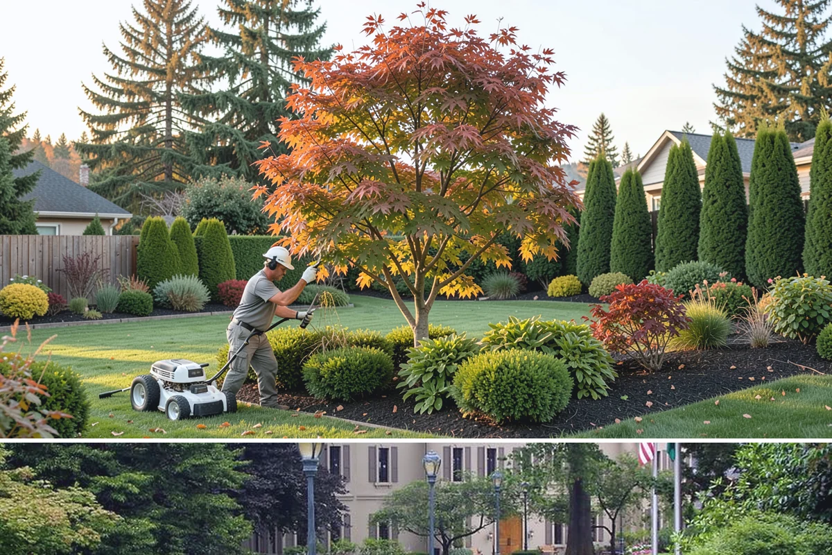 Water Feature Maintenance in Woodinville, King County, WA - Maintenance is valuable year-round, with heavier service in fall for leaf and needle drop and spring cleanups after winter debris...