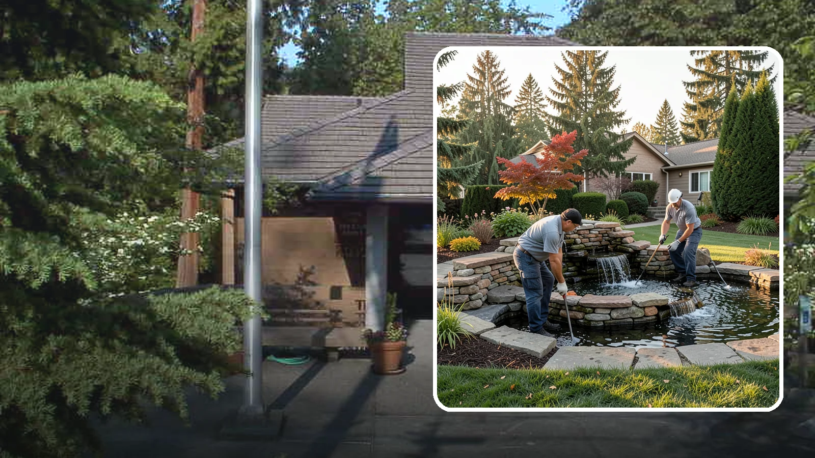 Water Feature Maintenance in Yarrow Point, King County, WA - We keep ponds, fountains, and bubbling features clean, balanced, and running smoothly through every Northwest season.